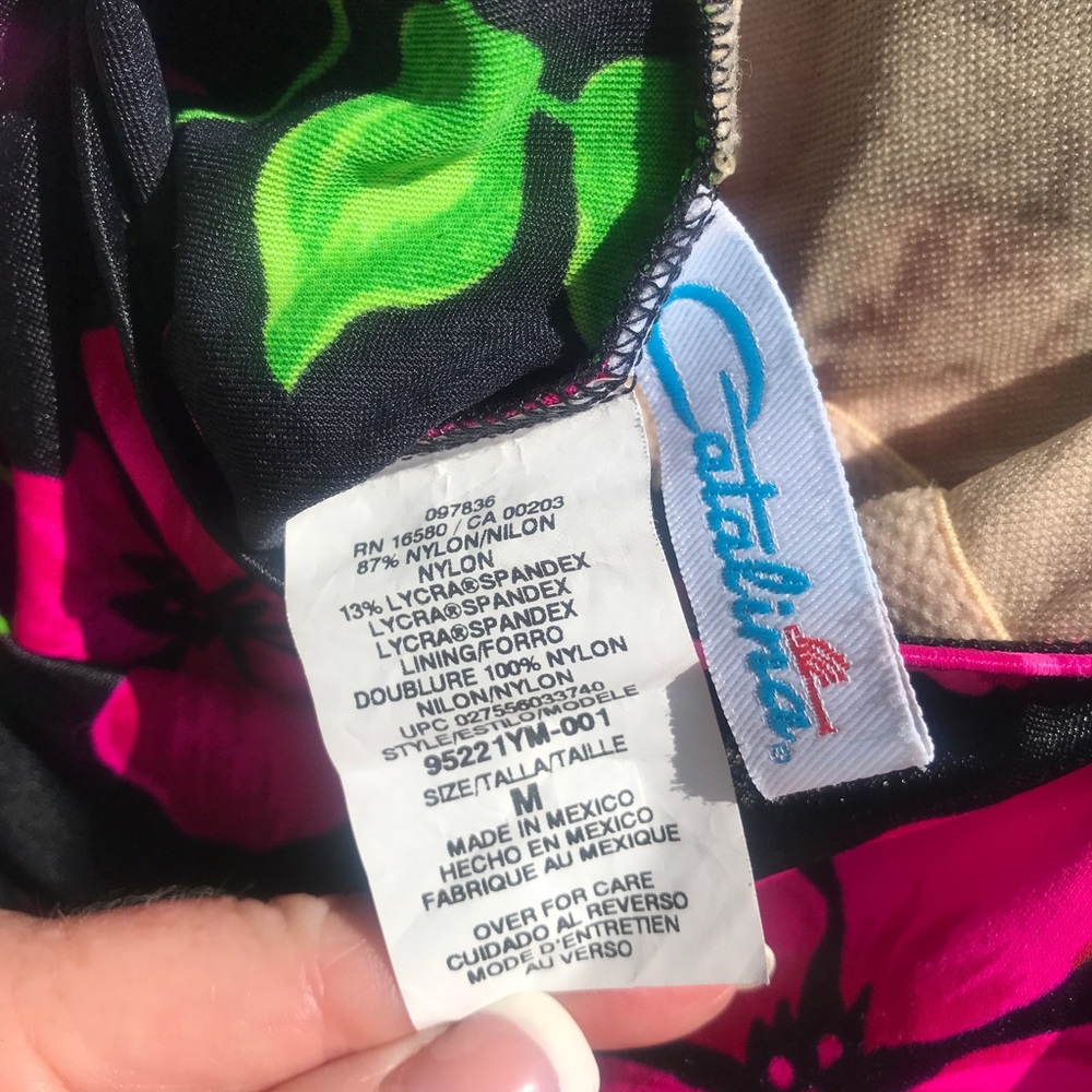 Catalina Tankini Sz M - Picture 3 of 4